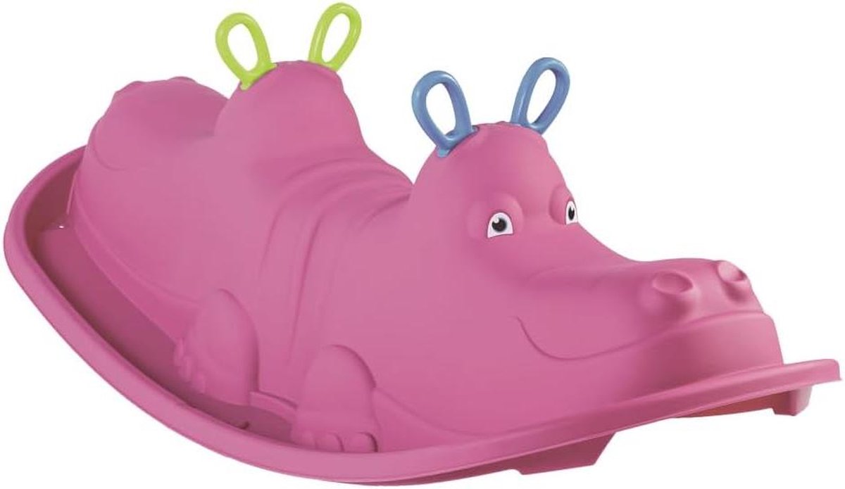 Schommelbank Hippo 3-zits kunststof ergonomische stoelen binnen en buiten afmetingen 104 x 45 x 35 cm max. 90 kg