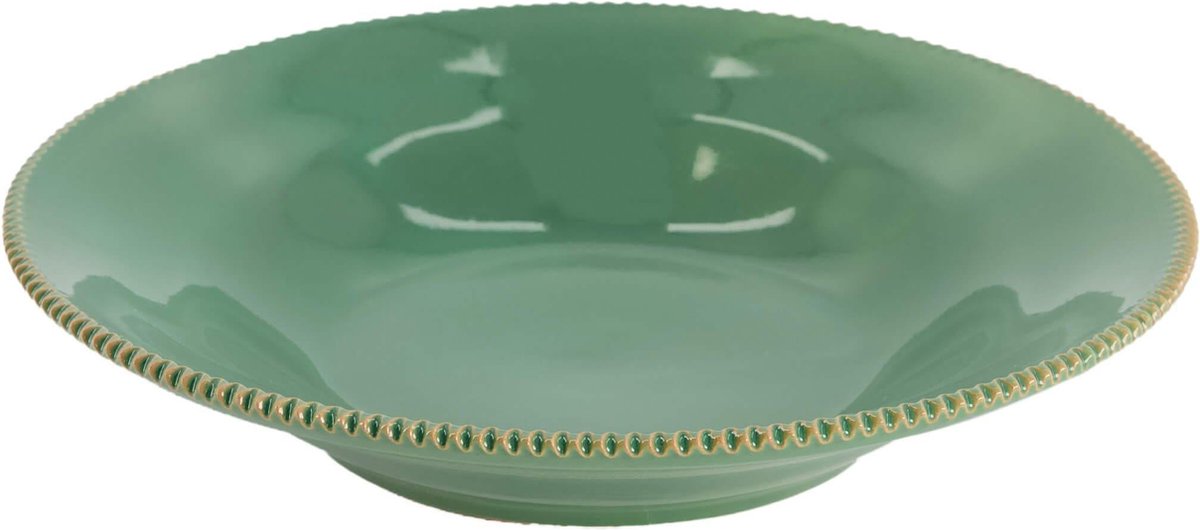 Enza Fasano  - Pastabord Pizzolato Jade 23cm - Diepe borden