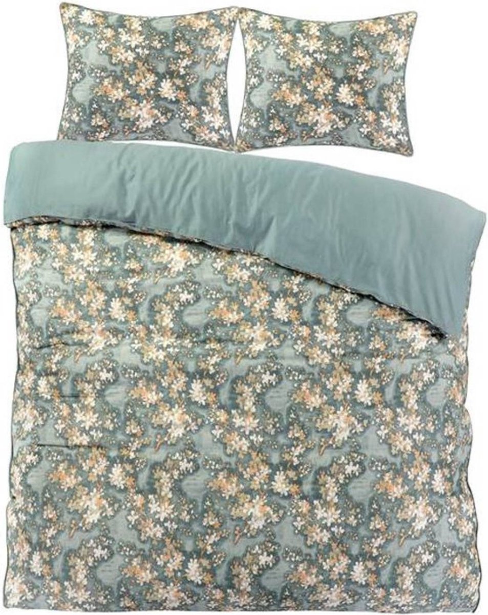 Papillon Aurora Dekbedovertrek - Lits-Jumeaux - 240x200/220 cm - Groen