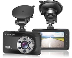Dashcam 1080P Full HD Autocamera met Groothoek WDR en Nachtzicht