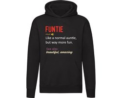 Funtie Hoodie - fun - auntie - grappig - quote - casual
