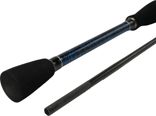 DLT Falcon Baitcaster - 2.10m - 60g - Roofvis Hengel - Zwart van DLT — afbeelding 4