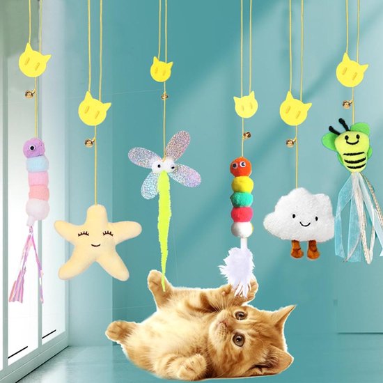 Kattenkruipframe Muis Kattenspeelgoed Drielaags Geïntegreerd Huisdier Kattenklau