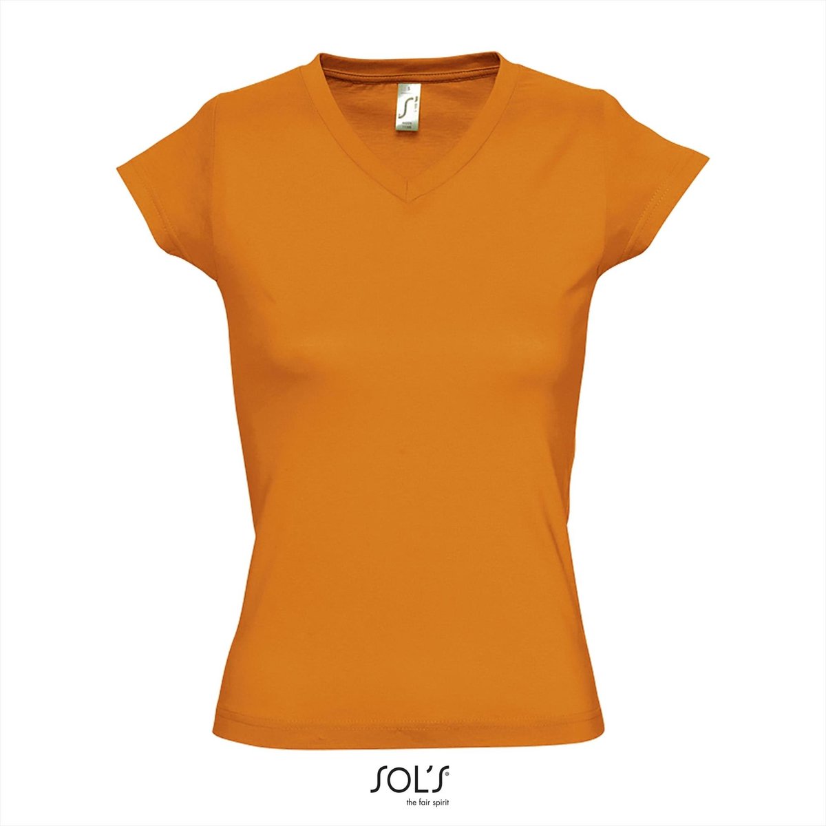 SOL'S Women´s V-Neck-T-Shirt Moon L156 - orange - L