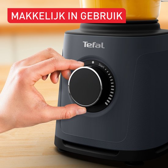 Tefal Perfectmix Essential BL771B - High Speed Blender - 1.5L - Smoothie Maker - Glazen Kan - Pulse Functie - 1200W van Tefal — afbeelding 5