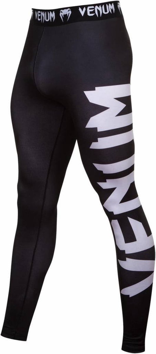 Venum Legging Giant Spats Tights Zwart Wit - XXL - Jeans Maat 38