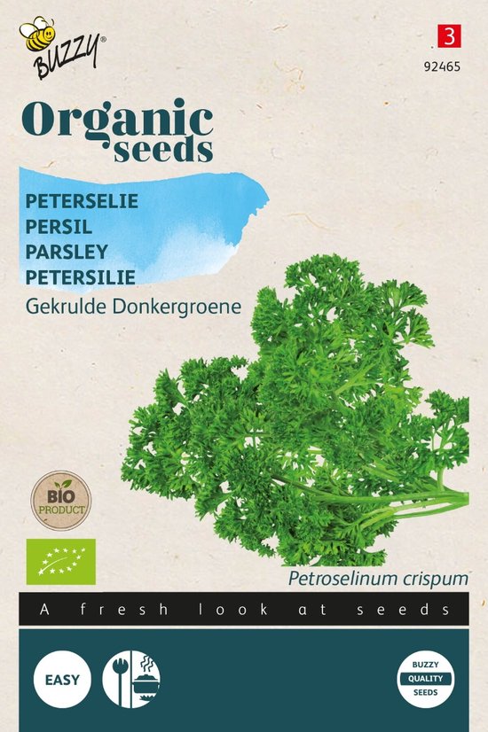 Buzzy® Organic – Peterselie Gekrulde (BIO)