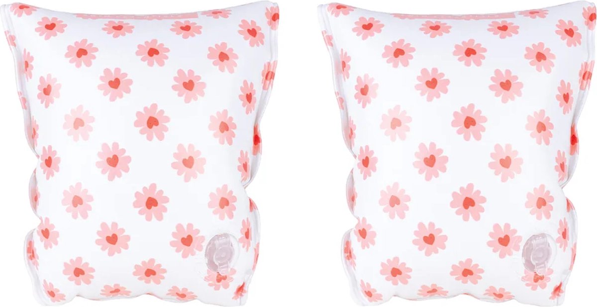 Swim Essentials Zwembandjes – Flower Hearts - 0-2 jaar
