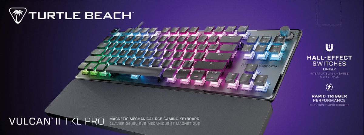 Turtle Beach Vulcan II TKL Pro - Magnetisch-mechanisch RGB