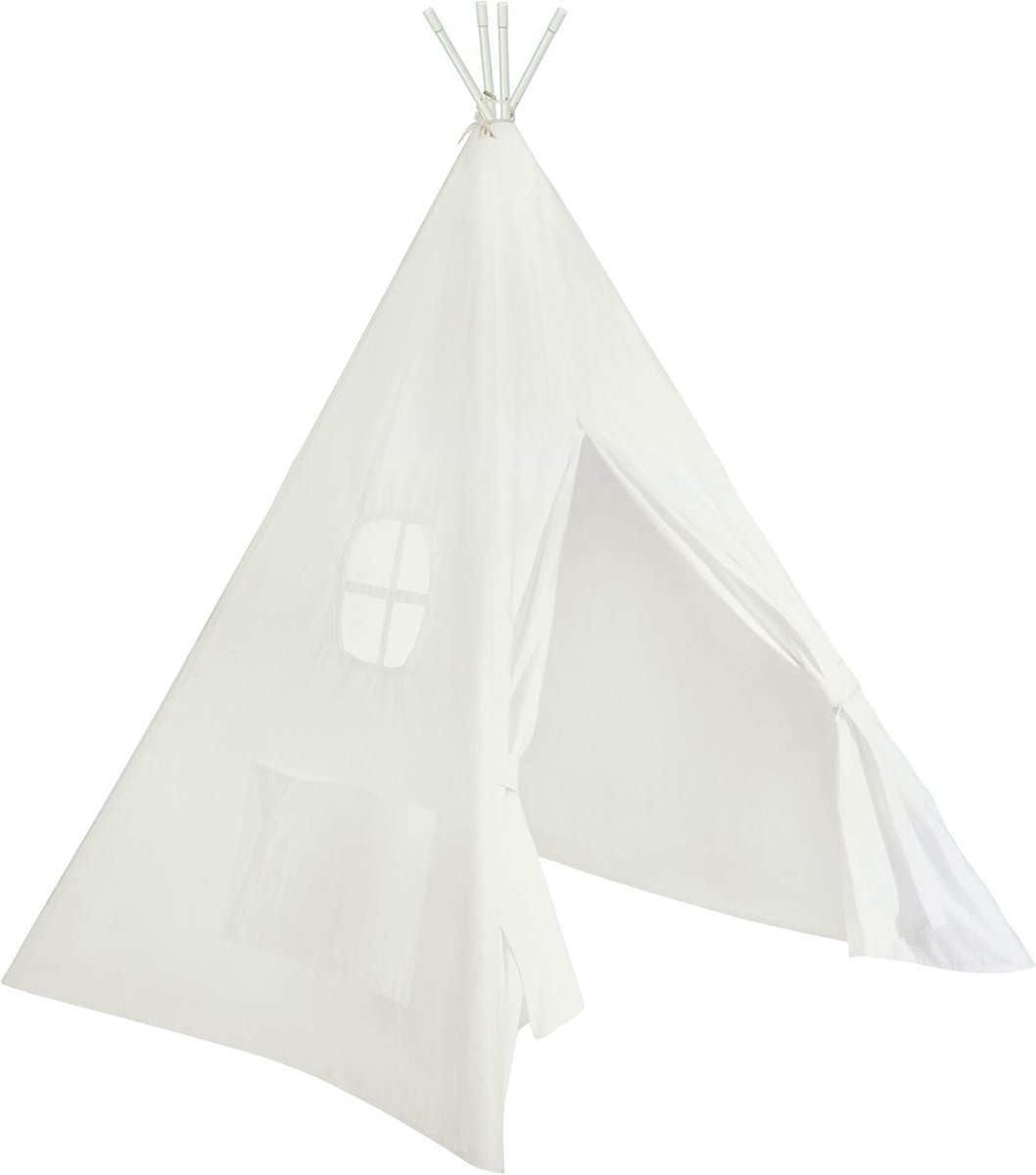 Speeltent voor Kinderen Indianentent Tipi Kinderspeeltent van Stof Incl. Tas