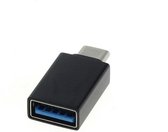 USB-C OTG Adapter - USB 3.2 Gen 1 - Rechthoekig - Zwart