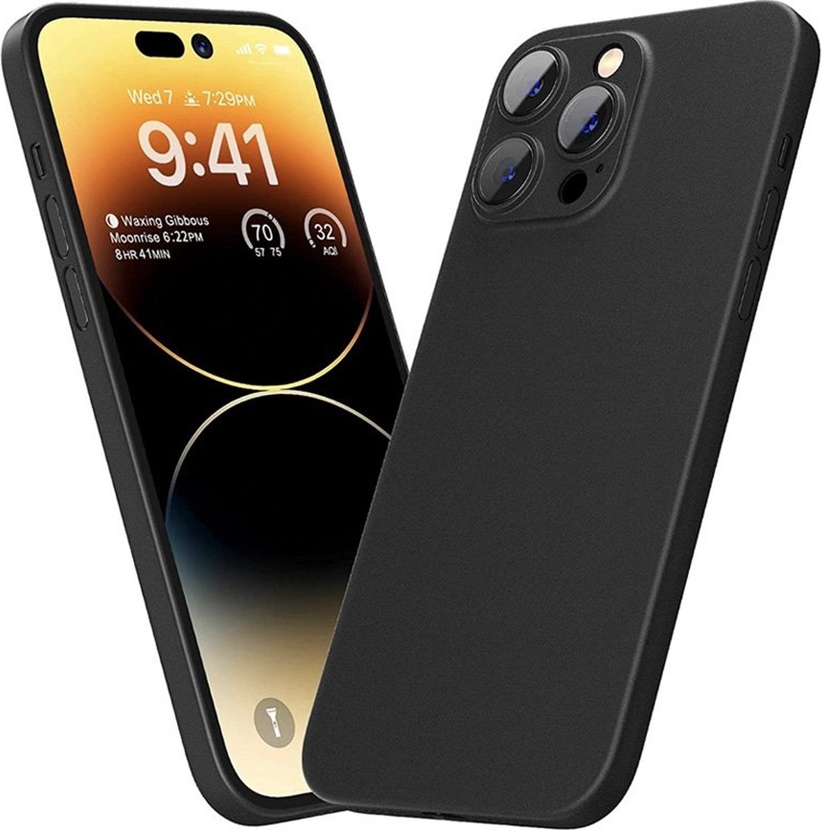 JETech Magnetisch Ultra Slank Case voor iPhone 16 Pro Max 6,9 Inch Compatibel met MagSafe, Camera Lens Volledige Bescherming, Lichtgewicht Matte Afwerking PP Harde Hoesje Cover (Zwart