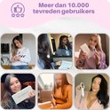 Collage van 6 vrouwen die de JT Beauty Care laser plasmabehandelingspen vasthouden en gebruiken.