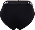 Zwarte BOSS slip, achterkant met 'BOSS' op de band.