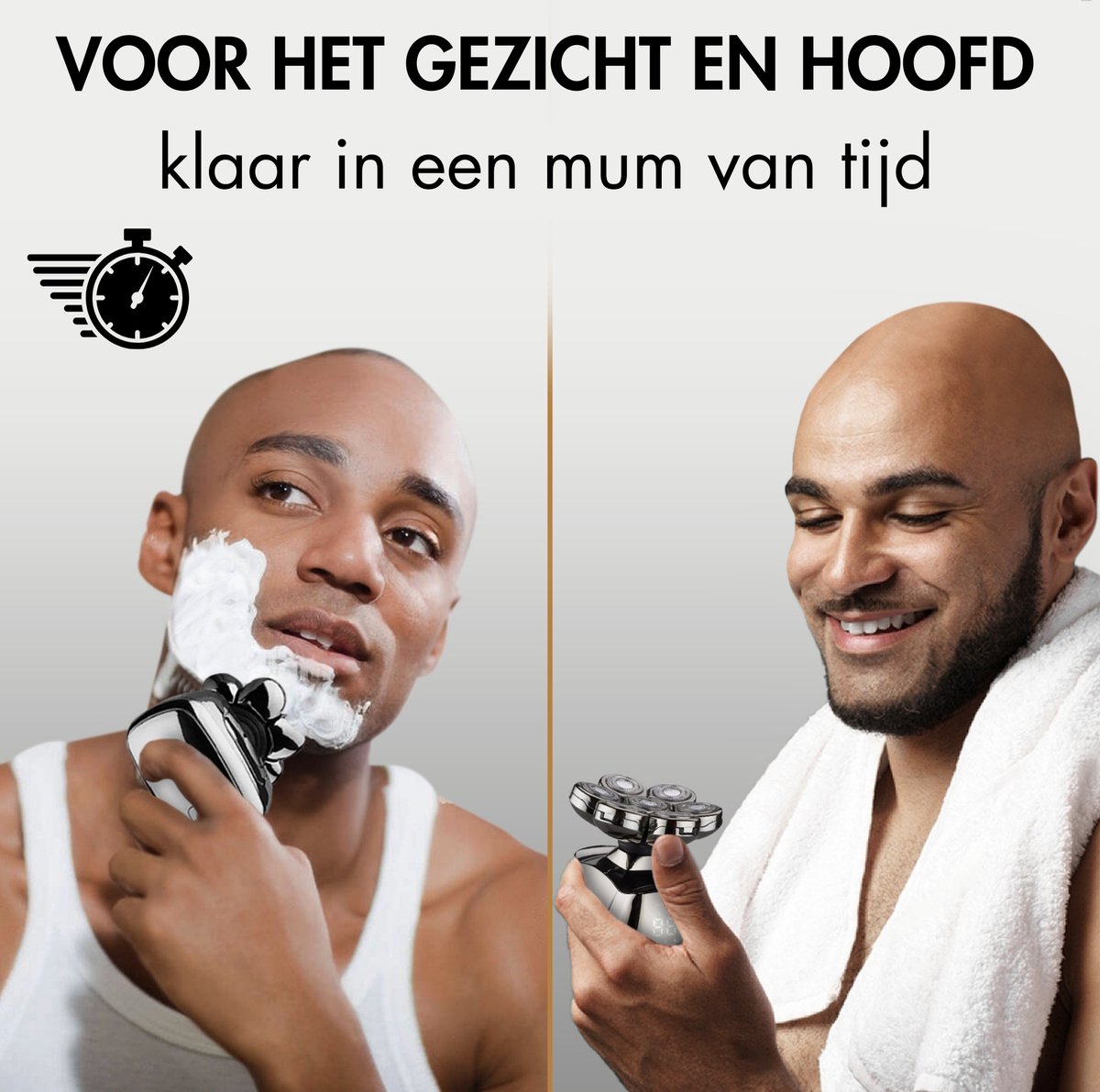 6-in-1 Scheerapparaat voor Mannen Trimmer - afbeelding 3