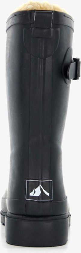 Mountain Peak gevoerde dames regenlaarzen zwart Maat 37 100 stof en waterdicht bol