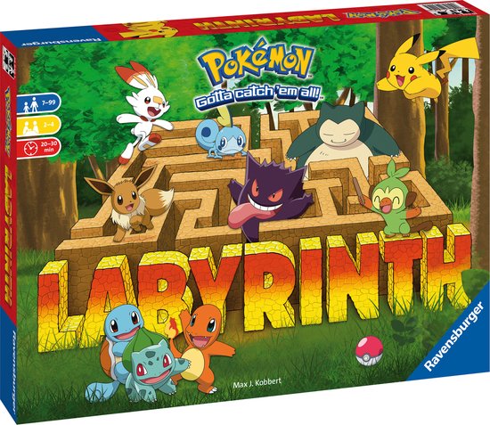 Ravensburger Pokémon Labyrinth - Bordspel