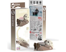 EUGY 3D Puzzel - Zeeotter - Zeedieren - Duurzaam - Verzamel Ze Allemaal - 6 Jaar