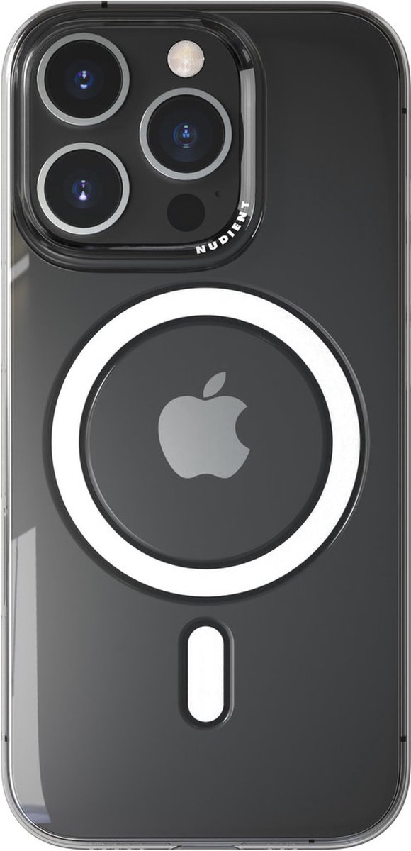 Nudient Thin Precise Case geschikt voor Apple iPhone 16 Pro V3 - Transparant - MS