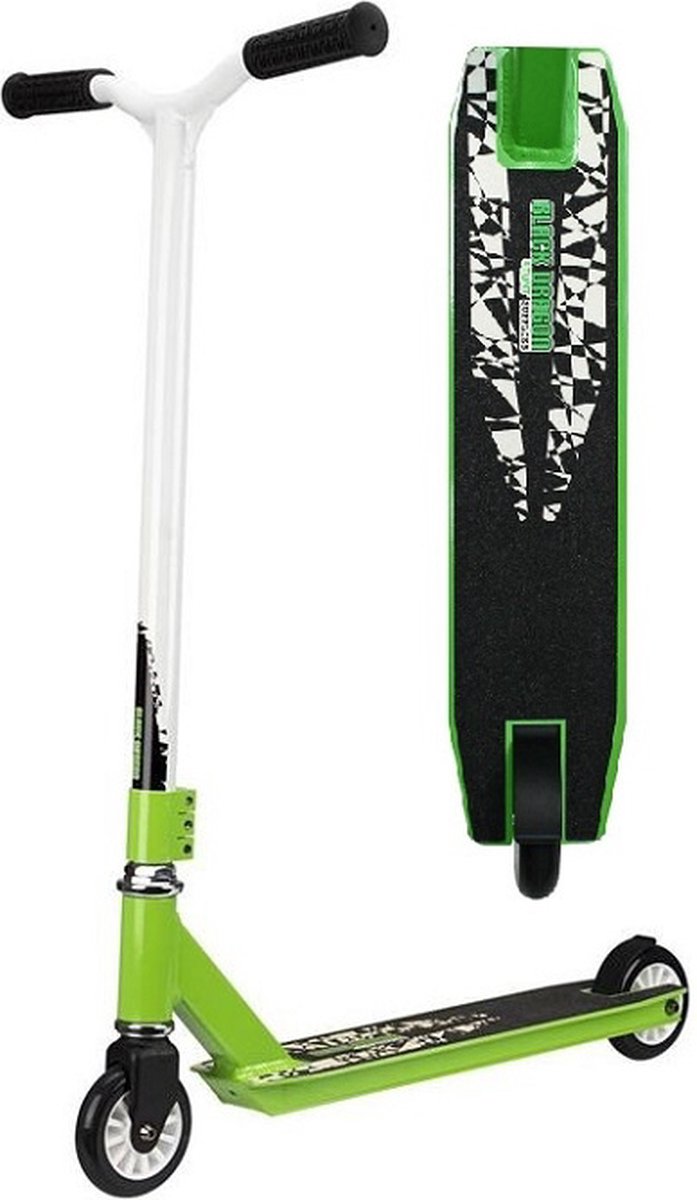 Black Dragon Stuntstep - Vert Racer - Groen/Wit - Step - 100KG — afbeelding 11