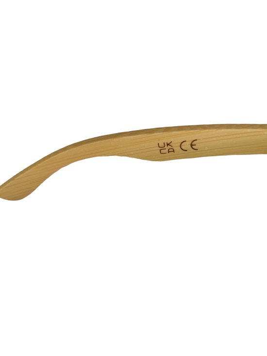 Xd Collection Zonnebril Uv 400 Tawestro Bamboe Naturel/zwart van XD Collection — afbeelding 5