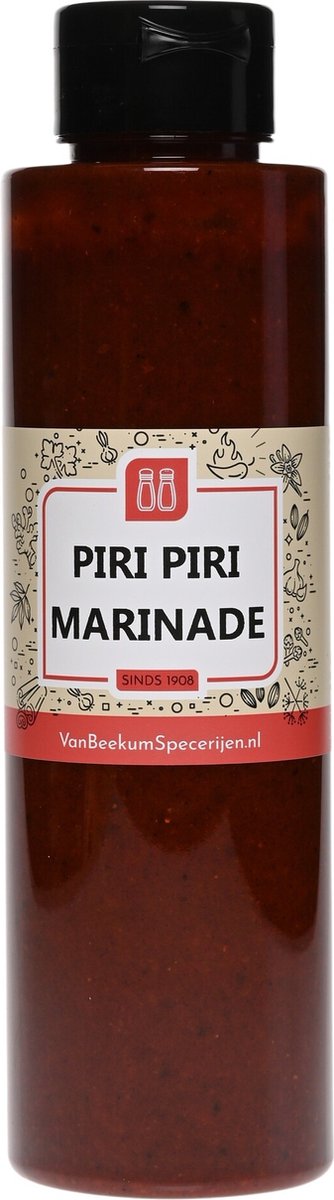 Van Beekum Specerijen - Piri Piri Marinade - Knijpfles 500 ml