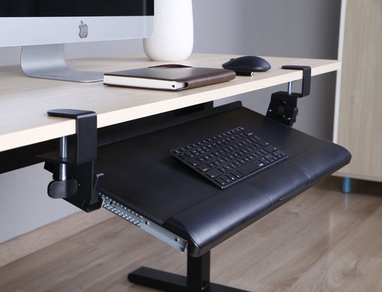 Toetsenbord lade onder bureau - toetsenbordlade - Bol