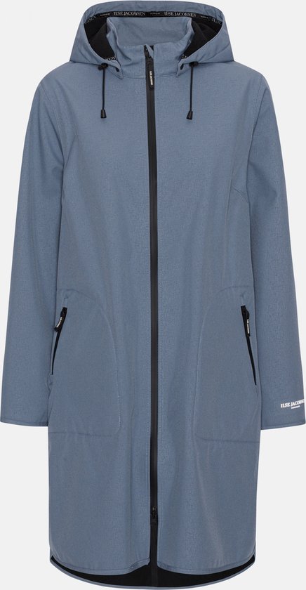 Ilse Jacobsen Rain 37 Raincoat Jassen Dames - Winterjas - Blauw - Maat 36