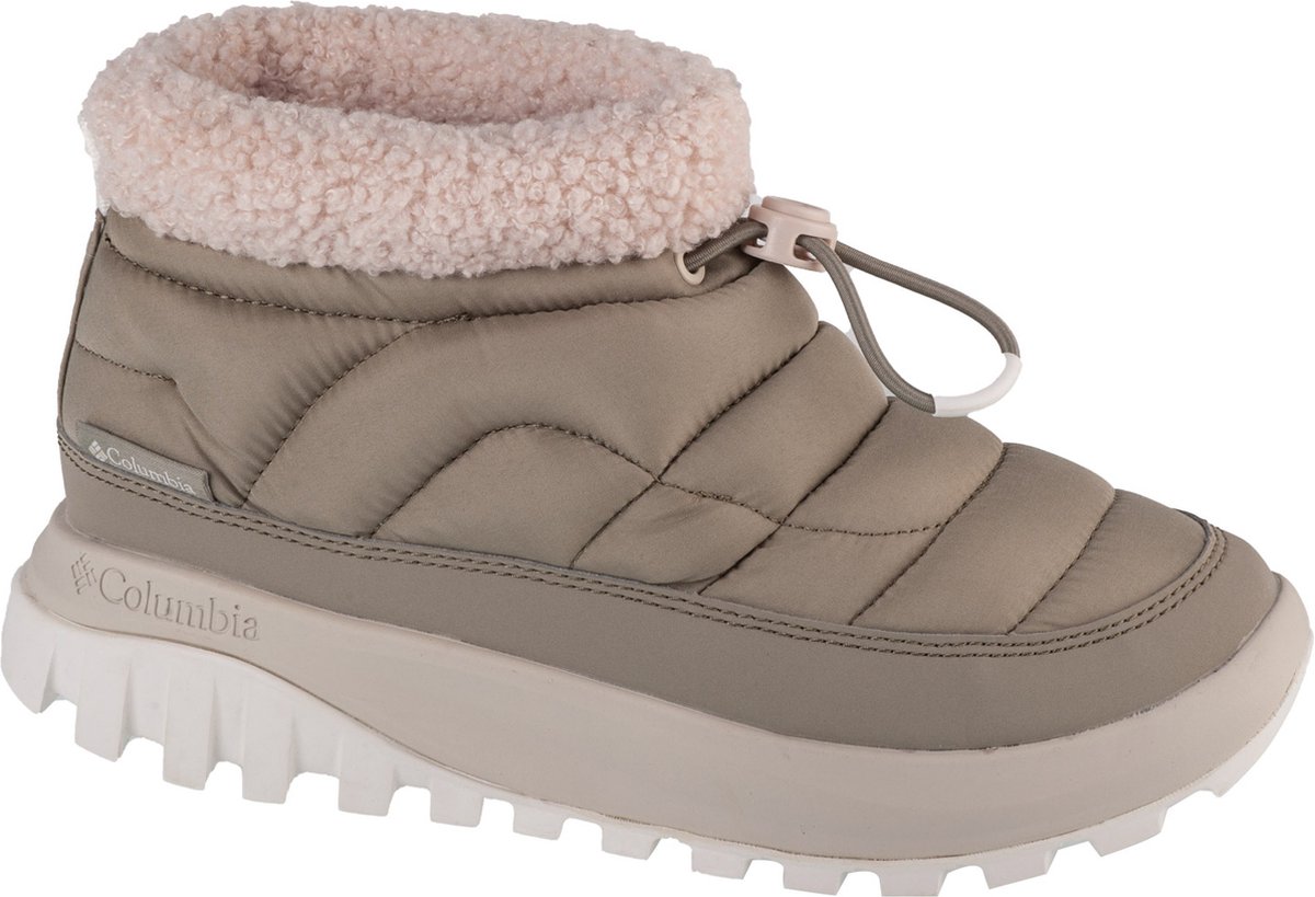 Columbia Snowtrot Shorty 2075121395, Vrouwen, Groen, Laarzen,Sneeuw laarzen, maat: 40