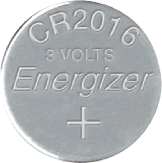 Pile bouton Energizer CR2016, 3 volts.