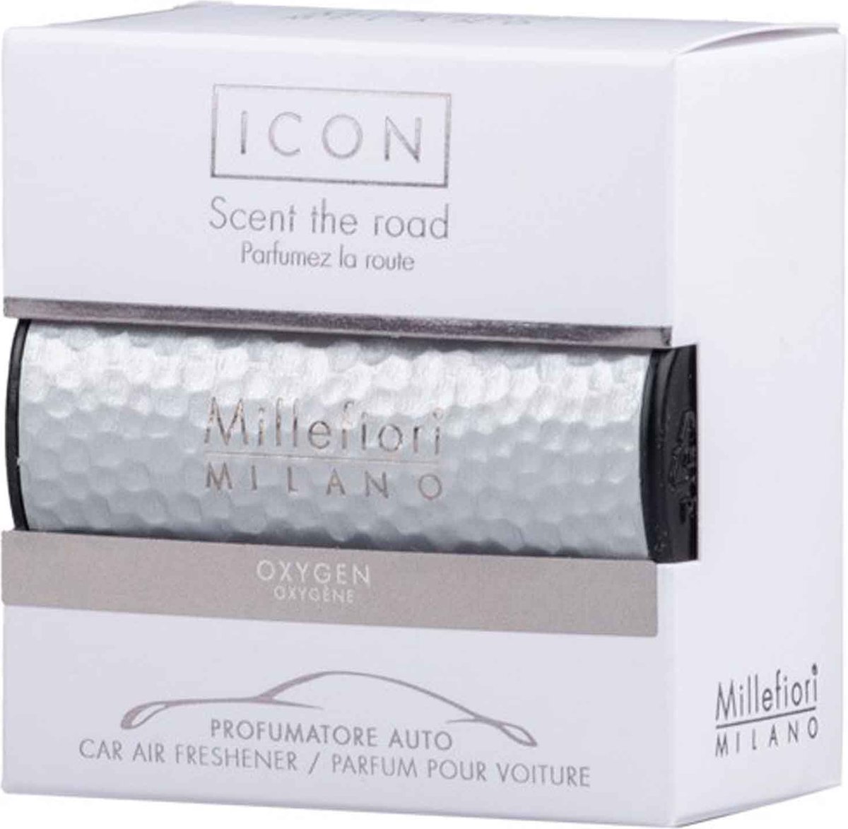 Millefiori Milano - Autoparfum Icon 81 - Metallo - Oxygen