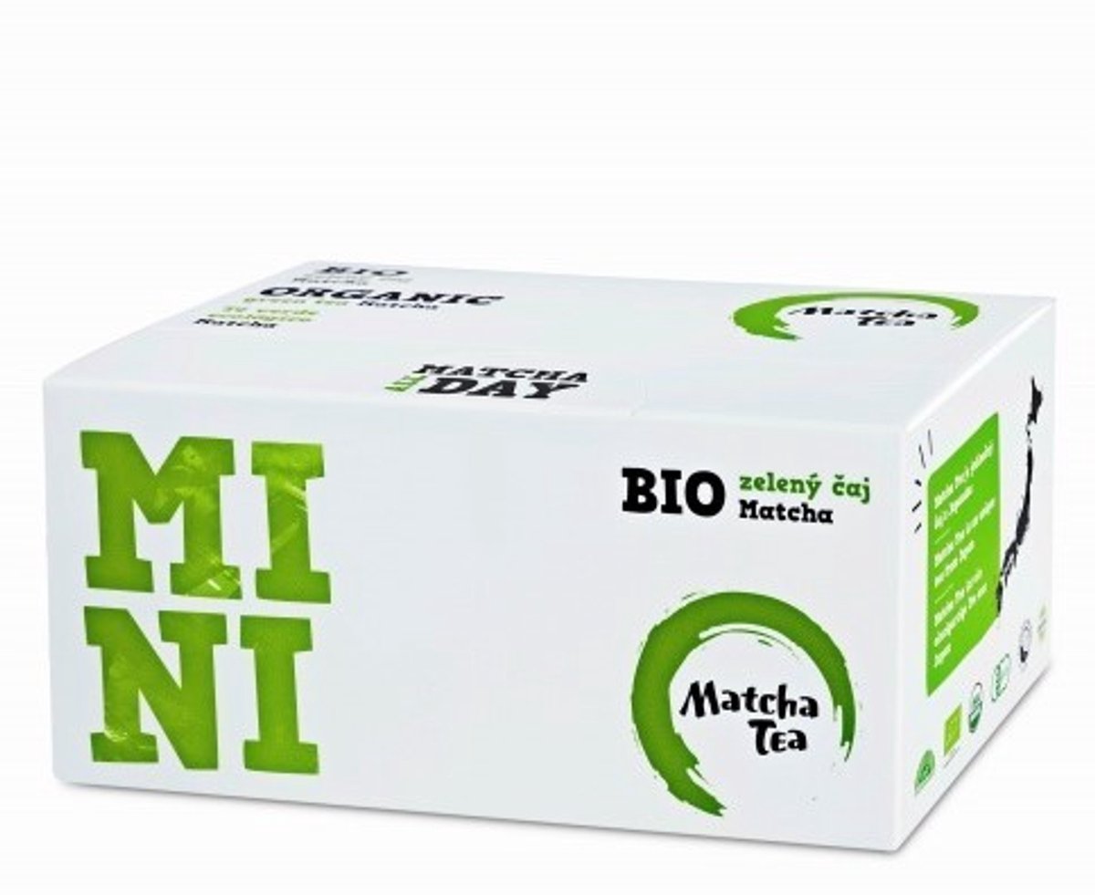 PORTIEVERPAKKING MATCHA BIO - 30 GR 15 KOPPEN
