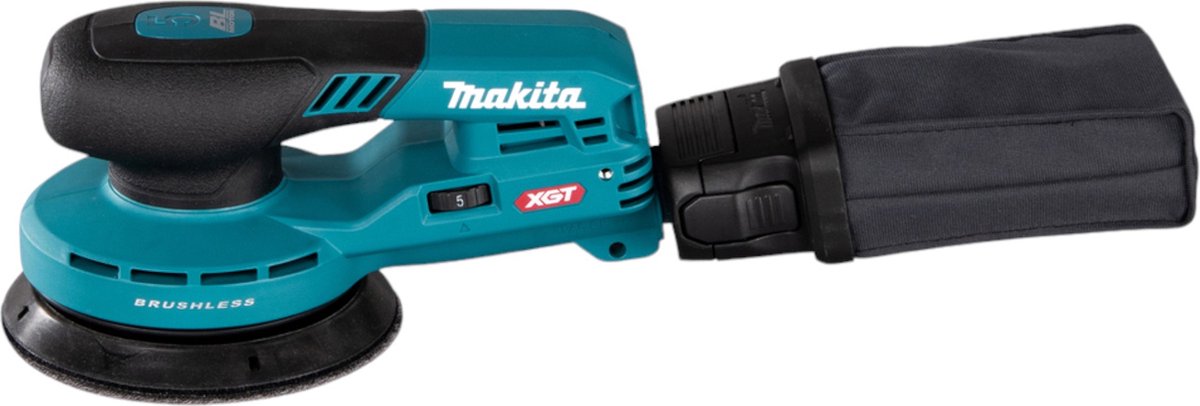 Makita BO001CGZ Accu excenter schuurmachine 125mm XGT 40 V Max Basic Body – foto 4