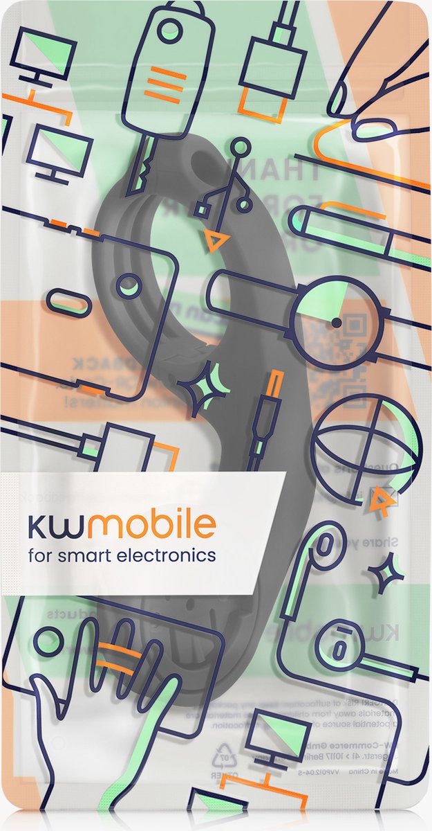 kwmobile GPS houder voor fiets geschikt voor Garmin Edge - Kunststof fietshouder voor navigatie - Stuurhouder voor fietscomputer in zwart – foto 7