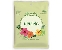 Martin M600 Soprano Concert Fluorocarbon Ukelele Snaren