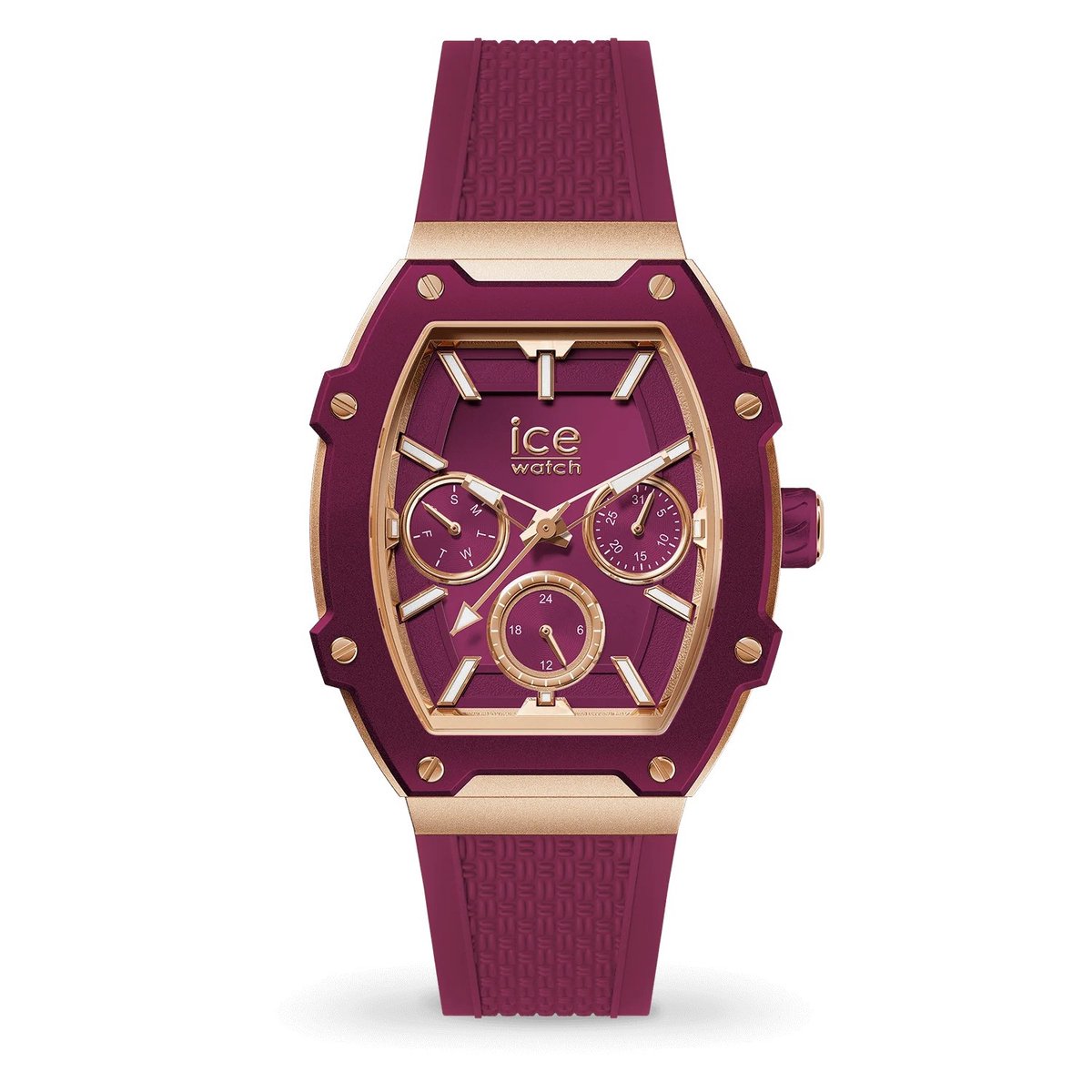 Ice Watch ICE boliday - Magenta 023806 Horloge - Siliconen - Roze - Ø 40 mm