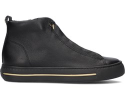 Paul Green 5283 Sneakers - Leer - Dames - Zwart - Maat 38,5