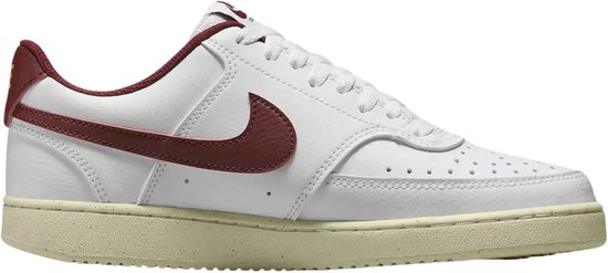Nike Court Vision Low Next Nature Sneakers Wit Rood Maat 42 Unisex bol