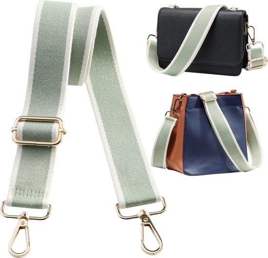 QUARKZMAN Tasketting, portemonneekettingsriem, 60 cm, leren ijzeren