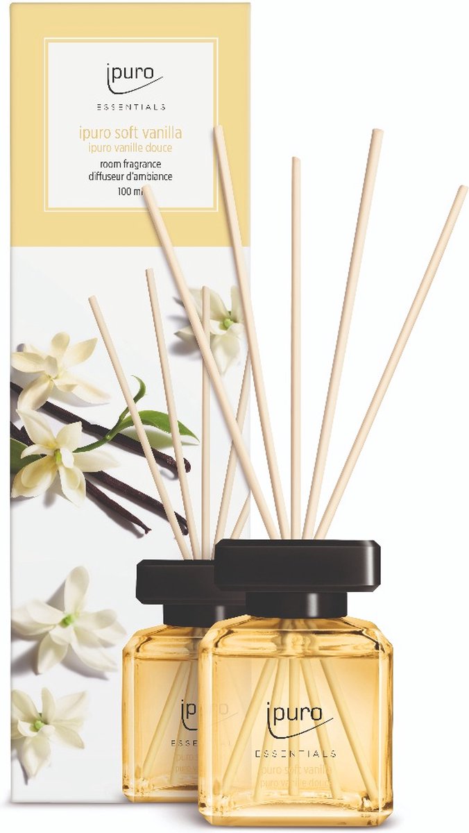 Goedkoopste Ipuro Geurstokjes Essentials Soft Vanilla 100 ml