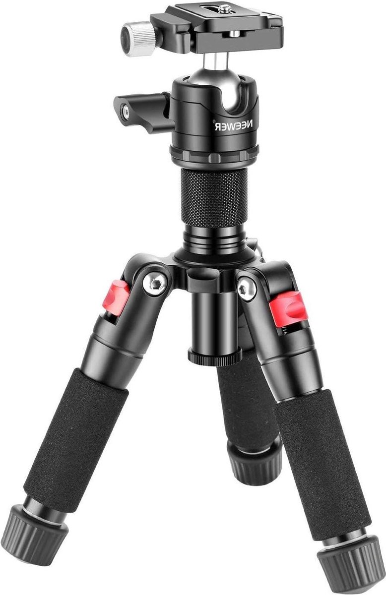 20-inch 50cm mini statief 360° kogelkop aluminiumlegering draagbaar reisstatief DSLR-camera - 5 kg max. belasting
