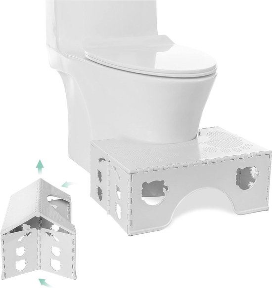 Toiletkruk, opvouwbare toiletkruk Squat voor volwassenen voor in de