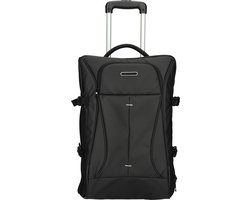 Enrico Benetti Northern - Reistas op Wielen – Reiskoffer - Reistrolley - Handbagage – 47255 – Zwart – afm 35x25x50 cm