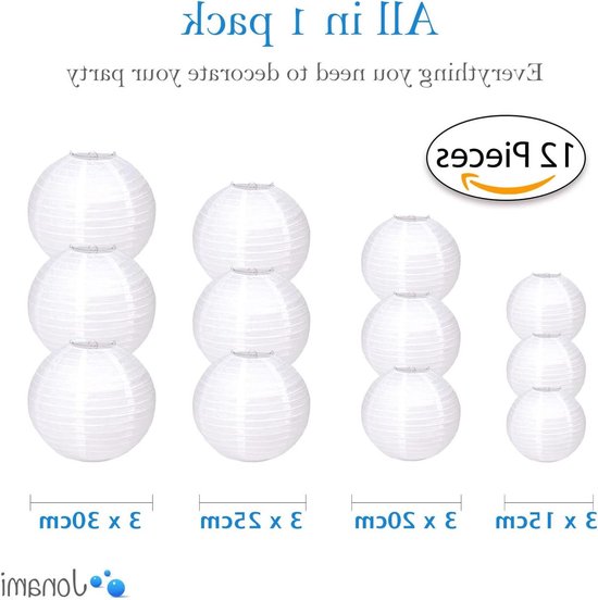 12 inch papieren lantaarns, 6 stuks ronde opvouwbare hangende lampenkap voor bruiloft thuis, feest, festival, donkergroen (kleur: goud