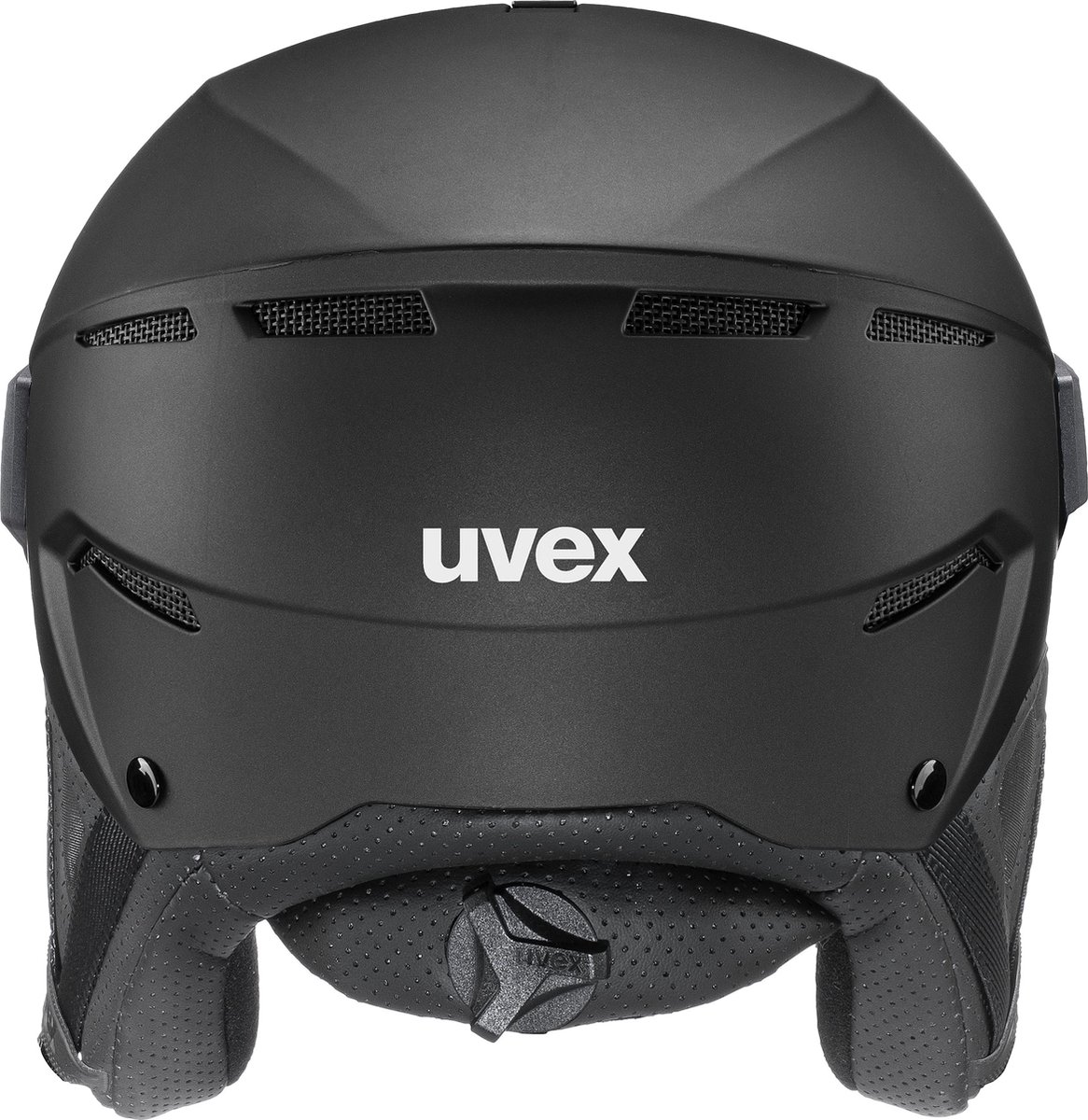 Skihelm Uvex Instinct Visor Black Mat-56 - 58 cm