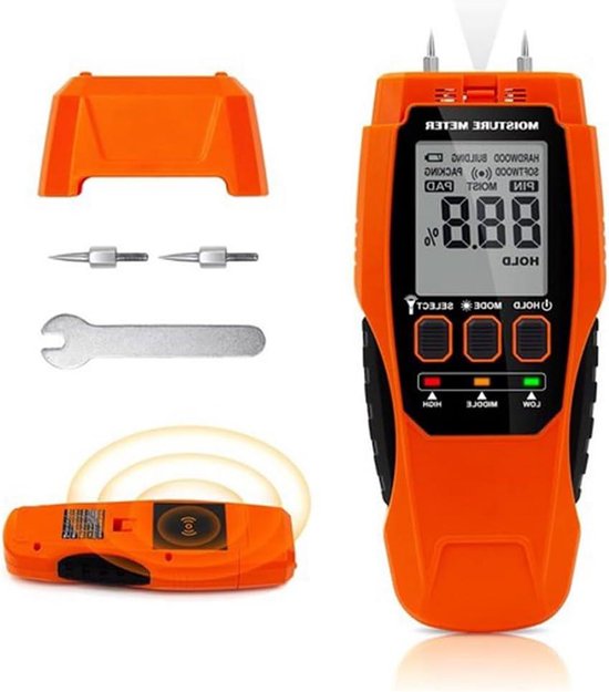 Professionele Vochtmeter incl. Batterijen – De Gadgetwinkel