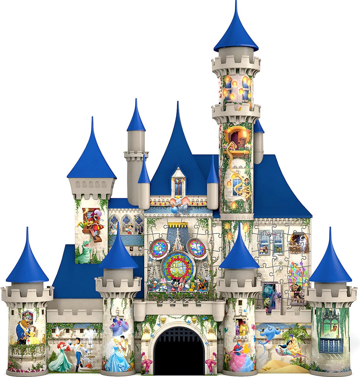 Ravensburger Disney Castle- 3D puzzel gebouw - 216 stukjes — afbeelding 2