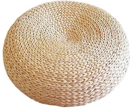 2/1 Set rond vloerkussen meditatiekussen om op de vloer te