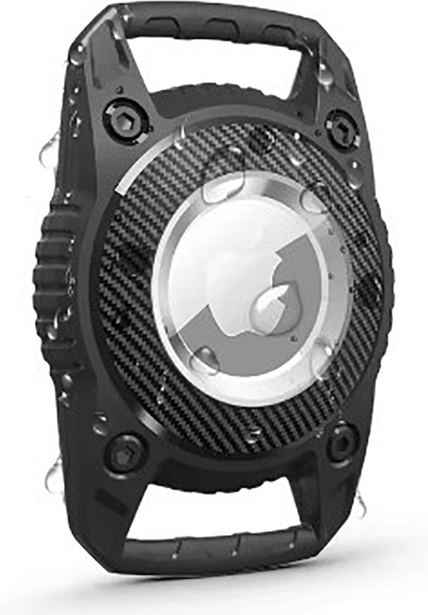 Actie4you® - Tracker Halsbandhouder voor Huisdieren - Geschikt voor Apple AirTag – Waterdicht Hoes Geschikt voor Apple Airtag – Tracker Hoes - Zwart