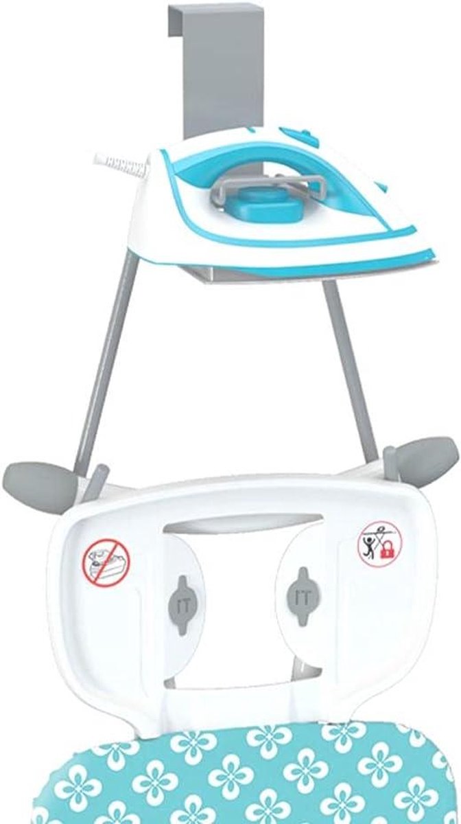 Goedkoopste Strijkplankhouder - Strijkplank en strijkijzer gemakkelijk op te hangen aan de deur Strijkplank